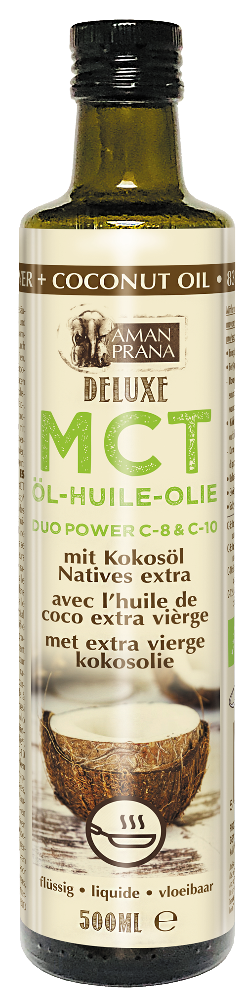 DeLuxe MCT duo-power met Extra vierge kokosolie
