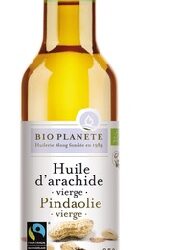 Bio Planète Pindaolie(arachide) vierge fairtrade bio 250ml