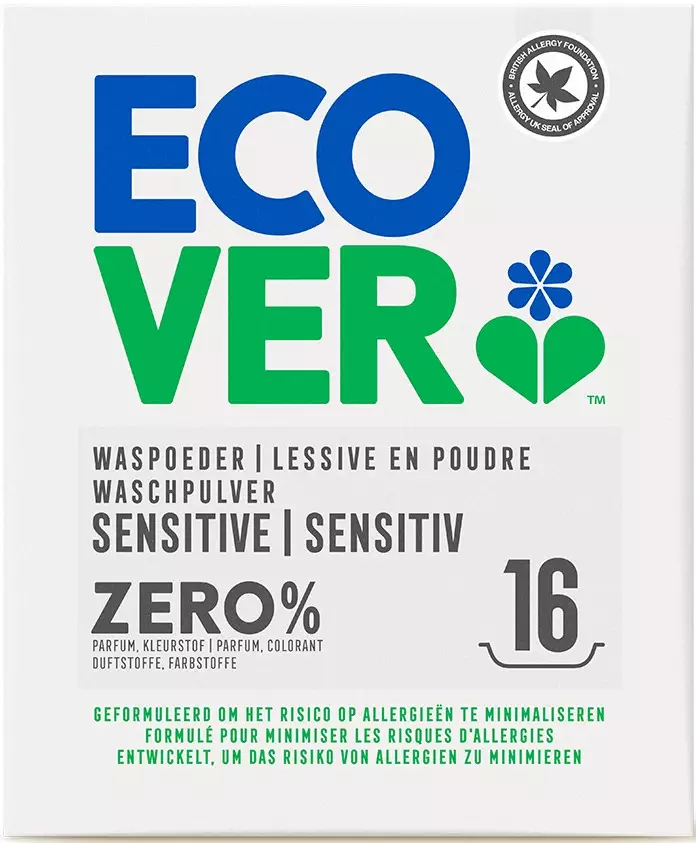 Ecover Waspoeder universal zero 1.2kg