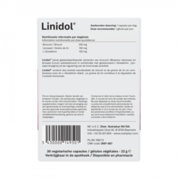 LINIDOL - Hormonale activiteit - Nutriphyt - 30 capsules