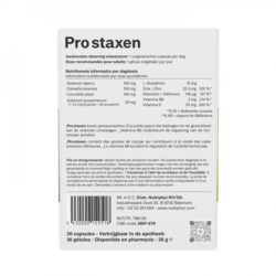 PRO STAXEN - 30 capsules  -  urinewegen en  hormonale activiteit - Nutriphyt